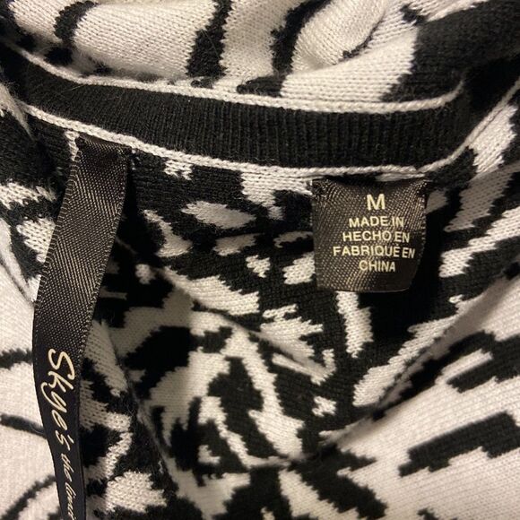 Cute black and white cardigan - Picture 5 of 5